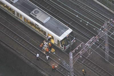 Jr 灘 駅 飛び込み